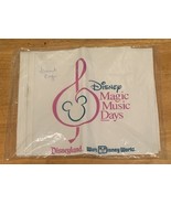 Vintage Disney Magic Music Days Garment Bag New Disneyland Disney World - $19.79