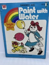 Vintage 1980 Whitman RAGGEDY ANN Paint With Water Unused Bright Colors - £9.73 GBP