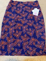 LuLaRoe Cassie Pencil Skirt Womens Sz M Paisley Geo Geometric Floral Print NWT - £8.88 GBP
