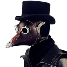 Black Friday Steampunk Halloween Plague Beak Doctor Mask Headgear - £62.90 GBP