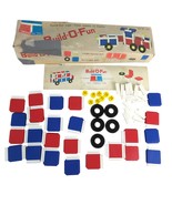 Vintage 1965 Tupperware Build-O-Fun Building Toy Set Made USA 101 - $27.16 CAD