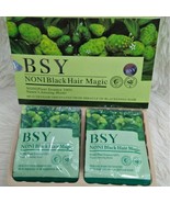 BSY Noni Black Hair Magic Color Dye Shampoo  20 sachets x 20ml ( 1 Box ) - $59.57 CAD