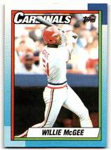 1990 Topps #285 Willie McGee EX/NM Cardinals ID:43448 - £1.33 GBP