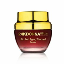 Donna Bella 24K Bio Anti-Aging Thermal Mask for Radiant Fresh &amp; Young Ap... - £46.41 GBP