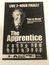 The Apprentice Tv Guide Vintage Print Ad Donald Trump TPA18 - $9.66 CAD