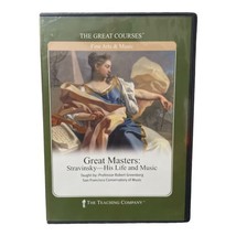 The Great Courses Great Masters Stravinsky His Life and Music 8 Audio CDs - $9.89