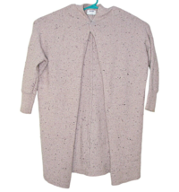 Old Navy Long Cardigan Sweater Womens Lilac Purple 3/4 Sleeve Open Knit ... - £12.12 GBP