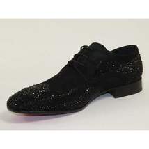 Men's GENIO Suede Red Leather Sole Shoes Turkey 120196481 Black Stones image 3