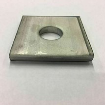 2&quot; x 2&quot; Square Plate Washer 1/2&quot; hole Qty 1 - £8.60 GBP
