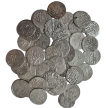 Lot of 40 unclassified Silver coins - $268.20