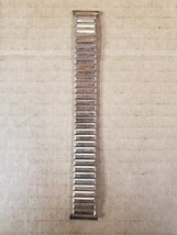 Kreisler Stainless  gold fill Stretch link 1970s Vintage Watch Band Nos W48 - $54.89