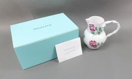 Tiffany &amp; Co Portugal Strasbourg Flowers Pitcher Snake Handle With Blue Box - $123.99