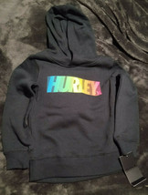 NWT Boy&#39;s HURLEY Black Size 6 Fleece Lined Hoodie Sweatshirt MSRP $36.00 - £13.16 GBP