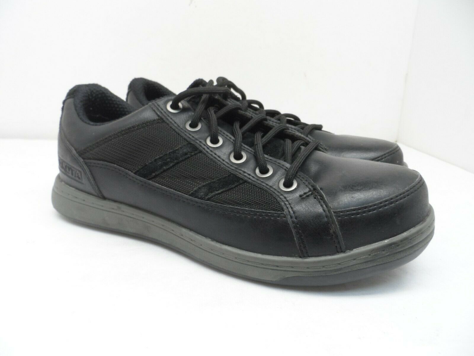 DAKOTA Men&#39;s Street Sport Steel Toe Steel Plate Lace-Up Shoe 3812 Black 7M - $21.37