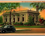 Historical and Art Museum Kenosha Wisconsin WI UNP Linen Postcard I1 - £2.29 GBP