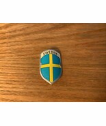 Sweden Stocknagel Walking Stick Hiking Badge Medallion Shield - $21.03 CAD