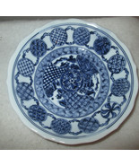 (2) TWO Japanese blue and white bowls  6-1/2&quot; scalloped edge made in Japan - $755.81 MXN