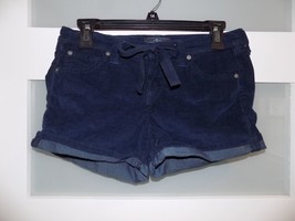 7 For All Mankind Dark Blue Draw String Shorts Size 26 Women&#39;s EUC - $22.75
