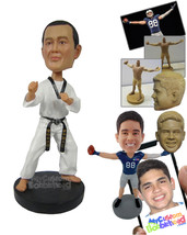 Personalized Bobblehead Karate Kid Wanna Be Martial Art Master Ready To Make A M - £73.18 GBP