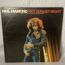Neil Diamond 1972 Hot August Night MCA2-10013 Double2 record LP Vinyl Albums VG+ - £10.06 GBP