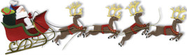 Jolee&#39;s By You Dimensional Stickers-Sleigh &amp; Reind - £5.93 GBP