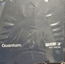NEW 5 X Quantum LTO Ultrium 3 Data Cartridges 400 / 800 GB SEALED backup... - £32.49 GBP