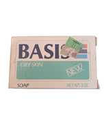 Basis Vintage Bar Soap Size 3 oz Oily Skin NOS 1994 Fragrance Free Beeswax - $15.00