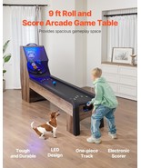 Roll and Score Classic Family Game Table LED Lights plus Multiple Game M... - €447,40 EUR