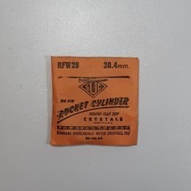 Vintage Watch Crystal Acrylic NOS Rocket Cylinder SUC Waterproof Repair ... - $9.70