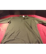 USAF ARMY USN HEAT RETENTIVE MOISTURE RESISTANT GREEN SLEEP SHIRT MEDIUM... - €19,17 EUR