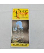 St. Augustine Attractions Tour Of The Historical Area Plaza South Brochure - €13,75 EUR