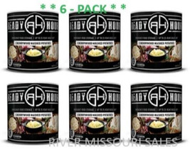 6 Pack Essentials Mashed Potatoes Large #10 Cans Emergency Long Term 25 Years - £108.91 GBP