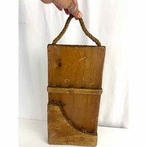 VTG Wooden Pepsi-Cola Authentic Knives Holder Wall Display - £17.79 GBP