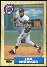 1987 Topps #661 Lou Whitaker Detroit Tigers - £1.27 GBP