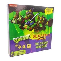 Hasbro Teenage Mutant Ninja Turtles Scrabble JR The Classic Board Game 2 Sided - £14.69 GBP