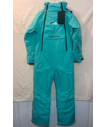 NEW Oukafu Women SZ M Blue One Piece Ski Suits Jumpsuits Snowsuit Covera... - $190.07 CAD