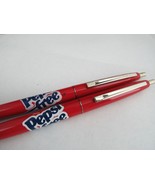 VINTAGE PEPSI FREE COLA PEN x2 1980&#39;s RARE! - $29.99