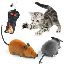 Cat Funny Toys Remote Control Wireless Electronic Rat Mouse Pet Cat Mice Toy Pet - £11.98 GBP