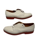 Walk-Over Mens Ivory Cream Nubuck Suede Leather Shoes Size 11 AAA Extra ... - £33.48 GBP