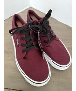 Maui And Sons Burgundy Shoes Size 10.5, NEW With Tags! - $27.28 CAD