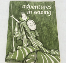 Vintage adventures in sewing PB book how to guide and tip guide for sewing - $21.73