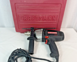 CRAFTSMAN 1/2-in 6-Amp Corded Hammer Drill  315.101360 &amp; Case - Tested &amp;... - £30.97 GBP