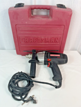 CRAFTSMAN 1/2-in 6-Amp Corded Hammer Drill  315.101360 &amp; Case - Tested &amp;... - £31.14 GBP