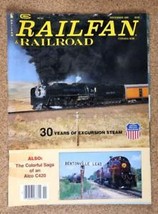 Railfan &amp; Railroad Magazine November 1990 - $1.75
