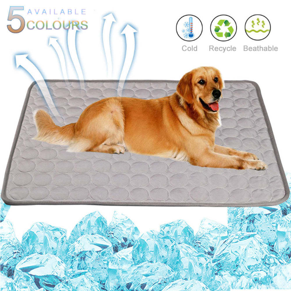 Pet Summer Portable Ice Silk Cooling Pad - $11.20+