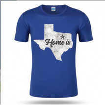 Dallas Texas T Shirt   Lone Star State Crew Neck - Short Sleeve - Fashio... - £15.94 GBP