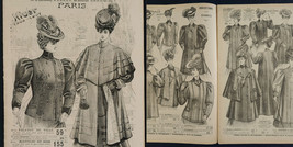 1906 Antique French Fashion A La Place Clichy Catalog Paris Men Women Kids - £98.65 GBP