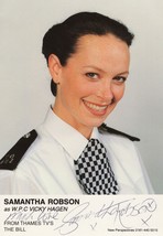 Samantha Robson as WPC Vicky Hagen The Bill ITV Hand Signed Cast Card Photo - £13.49 GBP