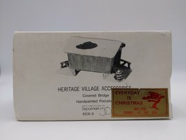 Department 56- Heritage Village Accessories Covered Bridge #6531-5 - £11.68 GBP