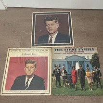 JFK Memorial Records (3 vinyl LP Lot) John F. Kennedy Diplomat Sealed, 2099 3060 - £18.01 GBP